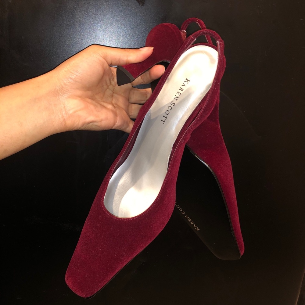 red velvet karen scott heels